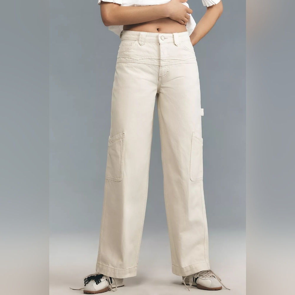 DAMSON MADDER Drew Straight-leg Cargo Jeans EU Size 16/ US Size 12 (See Meas)